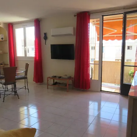 Apartmán Nord 2 Pieces Calmes,wifi,clim,balcon,parking