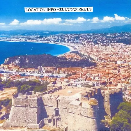 Apartman Nord 2 Pieces Calmes,wifi,clim,balcon,parking Nizza