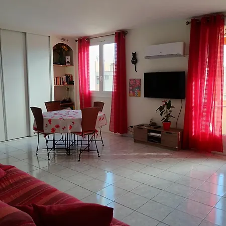 Nord 2 Pieces Calmes,wifi,clim,balcon,parking * Nice