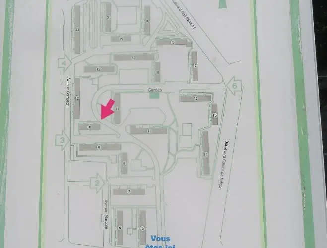 Nord 2 Pieces Calmes,wifi,clim,balcon,parking Lejlighed *